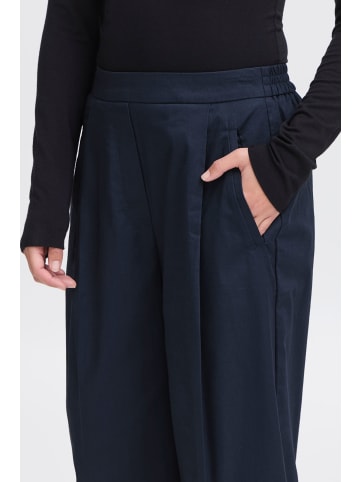 ICHI Casual Hose IHUNICA Loose fit in Total Eclipse