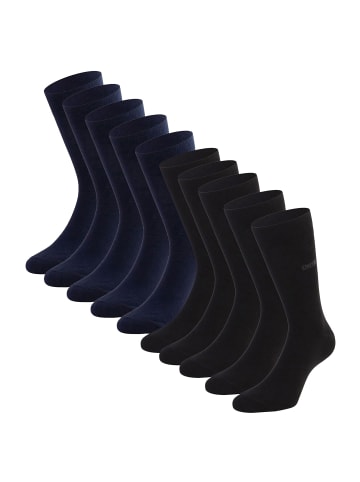 Cinque Socken 10er Pack in Schwarz/Dunkelblau