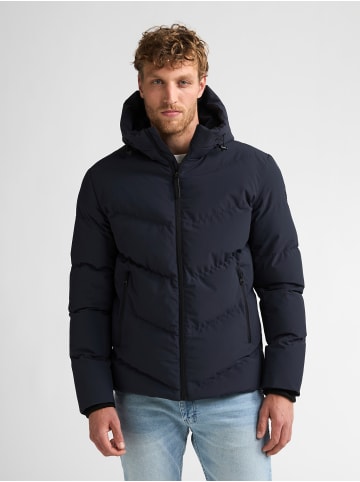 Petrol Industries Pufferjacke mit V-Steppung forgejunction in Blau