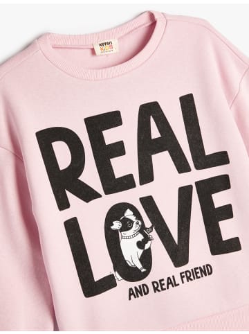 KOTON Sweatshirt in Rosa