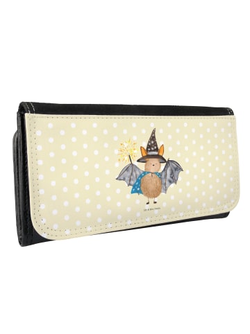 Mr. & Mrs. Panda Portemonnaie für Damen Fledermaus Zauberer ohne... in Gelb Pastell