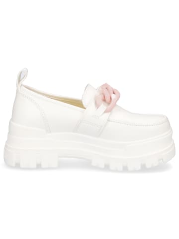 Buffalo Plateau-Loafer in weiß