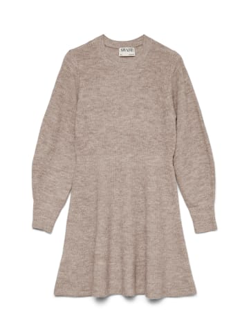Vero Moda Strickkleid in Silver Mink