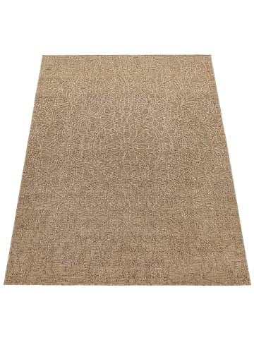 KADIMA DESIGN Outdoor Teppich Natur Balkon, Terrasse in Beige