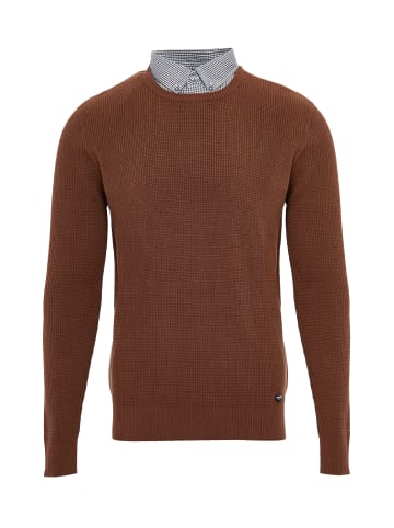 Threadbare Strickpullover Alexander in braun