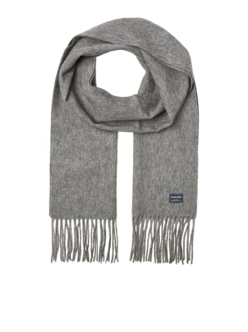Jack & Jones Schal Modisch Weich robuster Webstoff Bequem in Grau