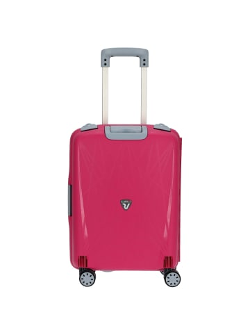 Roncato Light - 4-Rollen-Kabinentrolley S 55 cm (smeraldo) in magenta