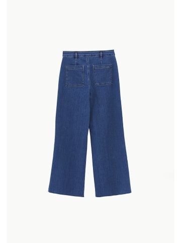 OXXO Röhrenhose MID BLUE DENIM