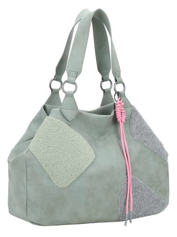 Fritzi aus Preußen Shopper Izzy Medium Limited Happy in Gruen