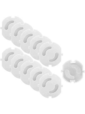Intirilife Steckdosen Abdeckung - 20er Set in WEISS