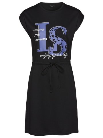 Laura Scott Shirtkleid in schwarz