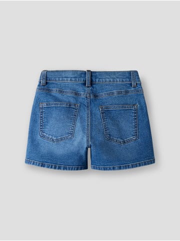 name it Shorts in Medium Blue Denim