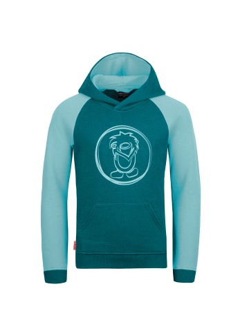 Trollkids Hoodie Stavanger in teal/aqua