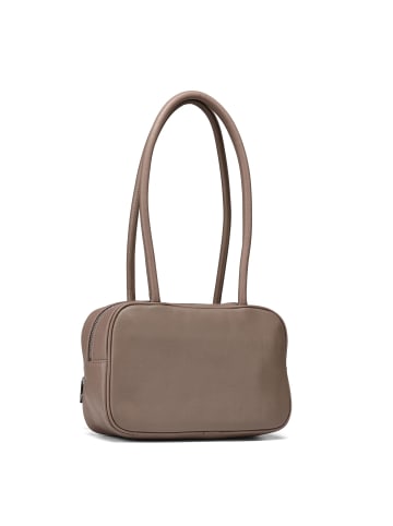 LIEBESKIND BERLIN Jil Schultertasche Leder 26 cm in neutral grey