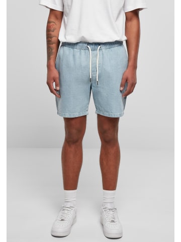 Southpole Jeans-Shorts in retro ltblue destroyed washed