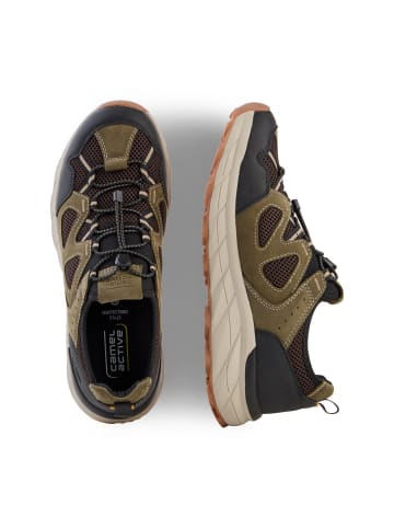 Camel Active Sneaker mit Schnellzug Schnürung in schwarz