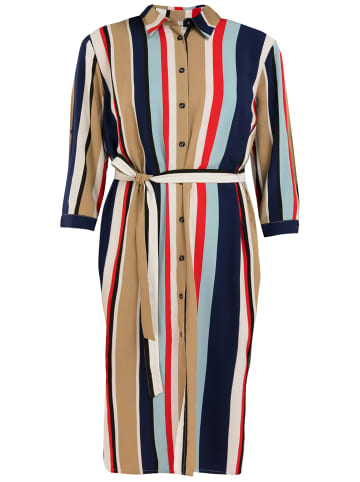Finn Flare Freizeitkleid Streifen in cosmic blue