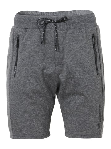 KOROSHI JOGGER INTERLOCK SHORTS in grau