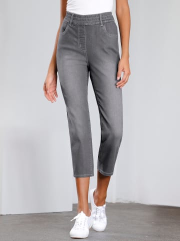 Sieh an! 7/8-Jeans in grey-denim