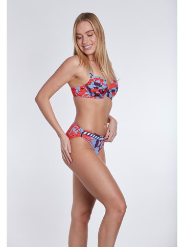 SUNFLAIR Mix&Match Bikini Top in nachtblau/rot