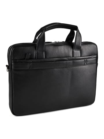 Braun Büffel Golf 3.0 Aktentasche Leder 37.5 cm Laptopfach schwarz