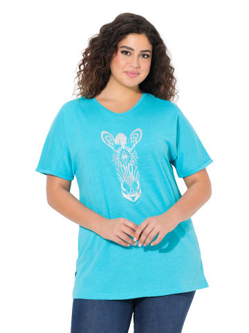 Ulla Popken Shirt in tiefes aqua