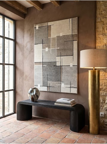 KADIMA DESIGN Niederflor-Teppich Patchwork pflegeleicht Wohnzimmer Schlafzimmer Flur in Beige