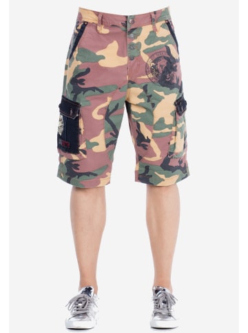 Cipo & Baxx Shorts in Camelcamouflage