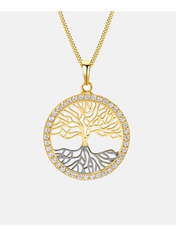 Diamant L'éternel Halskette aus 585 Gelbgold