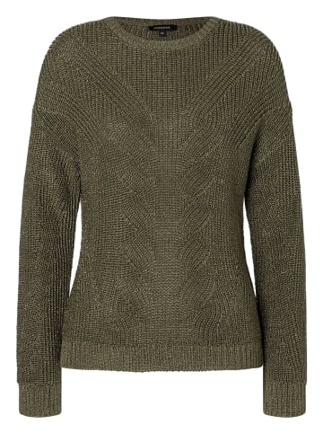 More & More Strickpullover in fine olive
