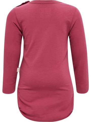 Hummel Kinder Langarmbody "Hmlhelga Body L/S" in Rot