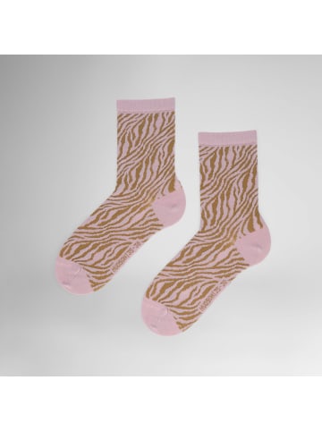 Hudson Socken Zebra Fashion in rose pink