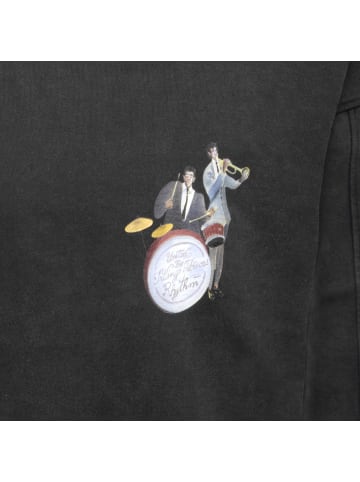 FILLING PIECES Sweatshirt Band Vintage in schwarz
