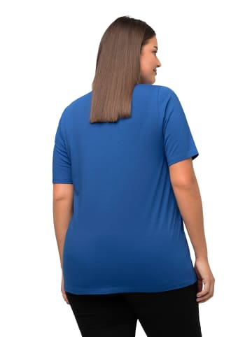 Ulla Popken Shirt in grau blau