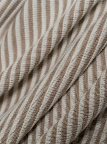 Street One Langarmshirt in beige mehrfarbig