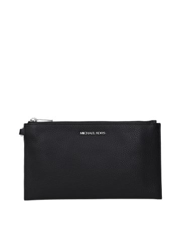 Michael Kors Schwarz Leder Clutch Tasche
