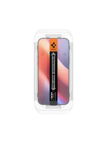Spigen 2er Pack Privacy Schutzglas für iPhone 16 Pro Max in Transparent