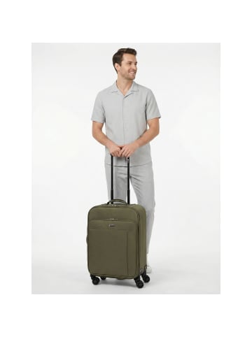Check.In Sevilla 3.0 4 Rollen Kabinentrolley S 53 cm olive