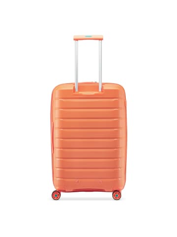 Roncato B-Flying Move 4 Rollen Trolley 68 cm mit Dehnfalte in apricot orange