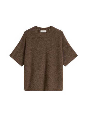 Marc O'Polo Strickpullover loose in Soft Brown Melange