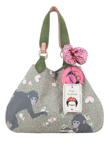 Fritzi aus Preußen Fritzi x Frida Kahlo Izzy Medium Limited Shopper Tasche 42 cm in jungle