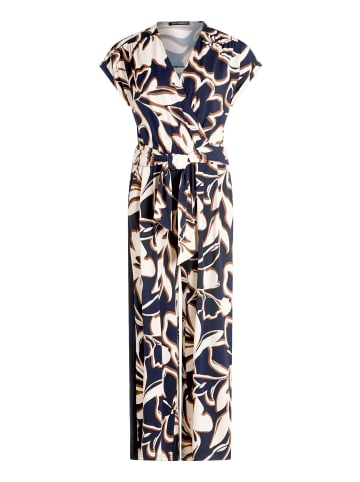 Betty Barclay Jumpsuit mit Eingrifftaschen in Dark Blue/Brown