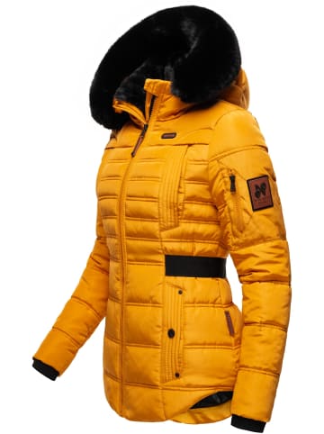 Navahoo Winterjacke Melikaa in Yellow