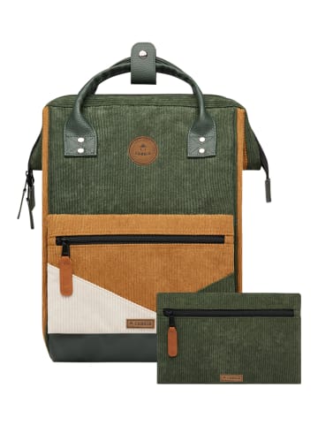 Cabaia Tagesrucksack Adventurer M Cord Recycled in Doha Green