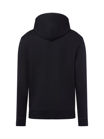 Finshley & Harding London Kapuzenpullover in marine - 0001