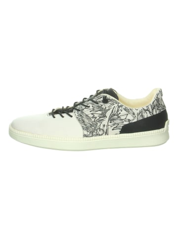 Halbschuhe Weiß/Schwarz
