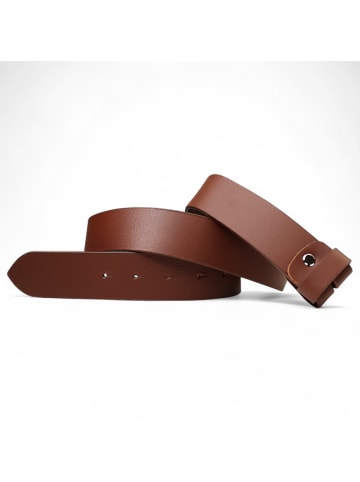 FRONHOFER Ledergürtel Wechselgürtel in Braun