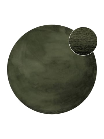 ESPRIT Hochflorteppich Alice in Oliv Grün