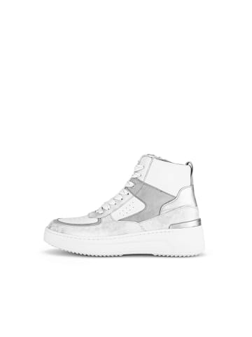 Gabor Fashion Sneaker high in silber