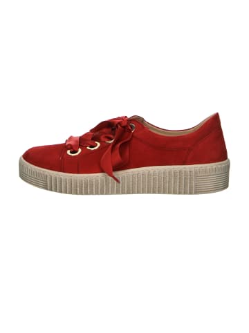 Gabor Sportliche Schnürschuhe in Rot